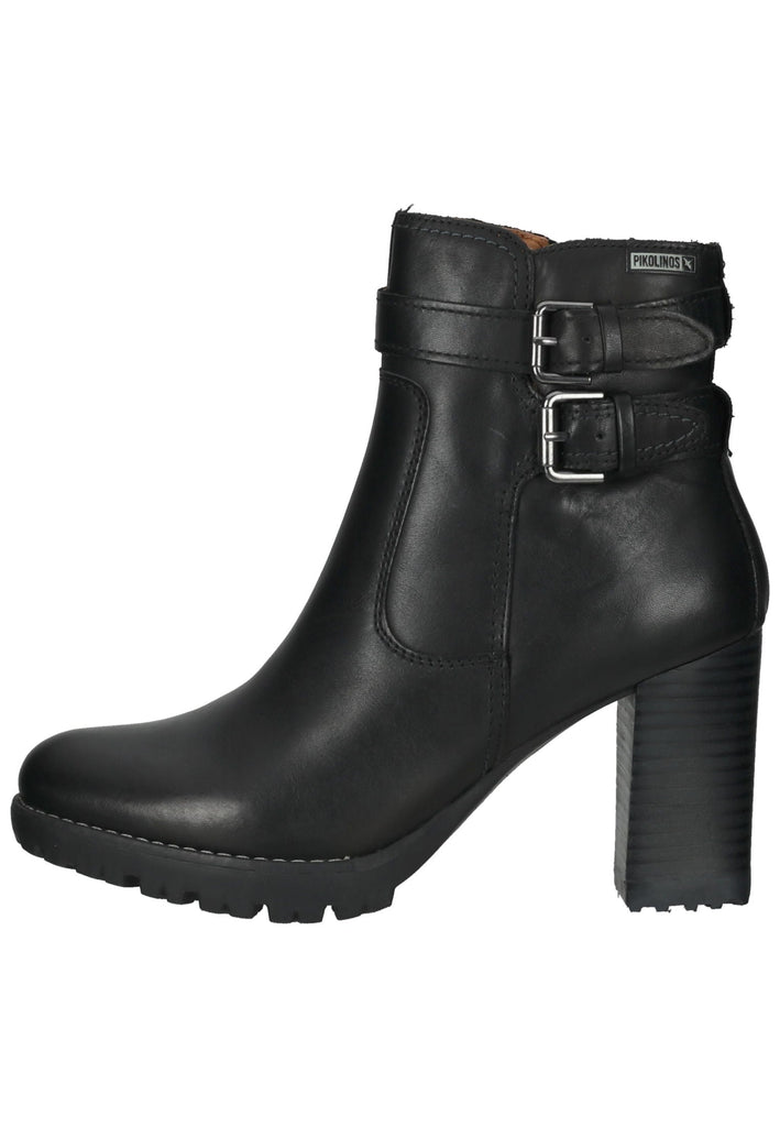 Stiefeletten Pikolinos Stiefelette Leder Schwarz