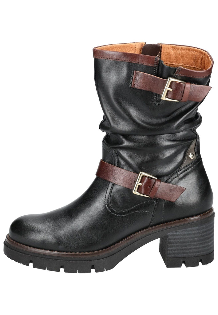 Stiefeletten Pikolinos Stiefelette Leder Schwarz/Schwarz