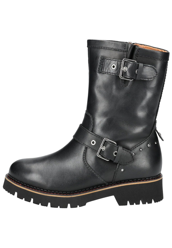 Stiefeletten Pikolinos Stiefelette Leder Schwarz Warmfutter