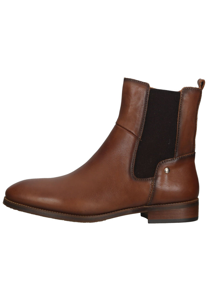 Stiefeletten Pikolinos Stiefelette Leder/Textil Braun