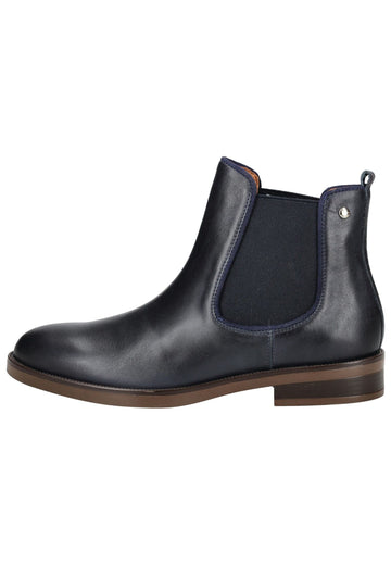 Stiefeletten Pikolinos Stiefelette Leder/Textil Dunkelblau