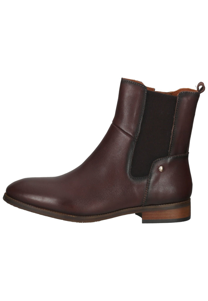 Stiefeletten Pikolinos Stiefelette Leder/Textil Dunkelbraun