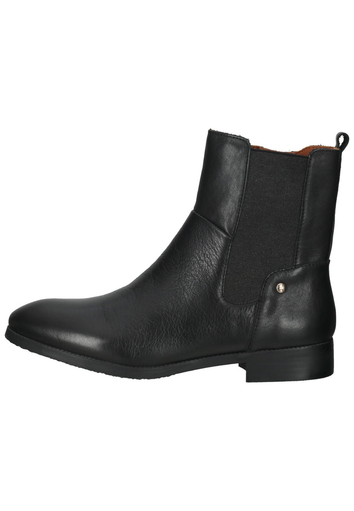 Stiefeletten Pikolinos Stiefelette Leder/Textil Schwarz