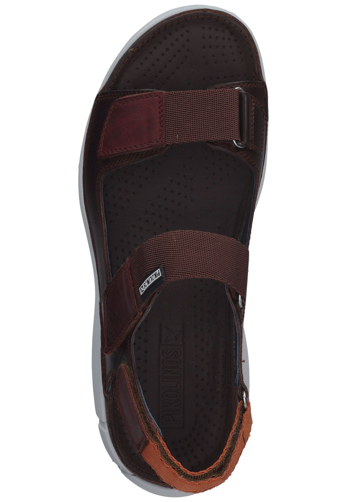 Pikolinos Wanderschuhe Leder/Textil Blau/Braun