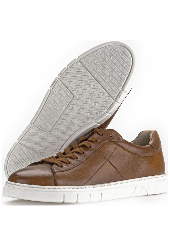 Pius Gabor Sneaker Glattleder Cognac