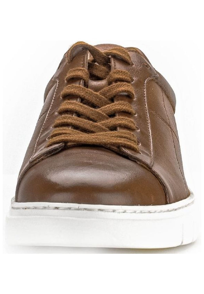 Pius Gabor Sneaker Glattleder Cognac