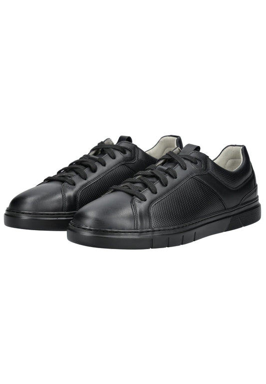 Pius Gabor Sneaker Leder Schwarz