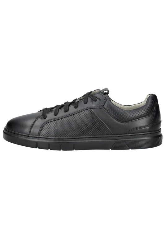 Pius Gabor Sneaker Leder Schwarz