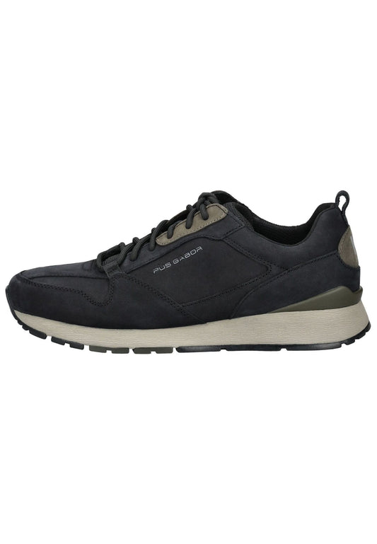 Pius Gabor Sneaker Leder Schwarz