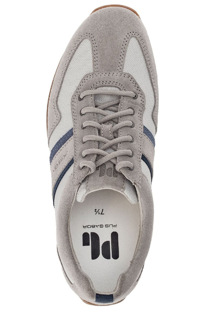 Pius Gabor Sneaker Leder/Textil Hellgrau
