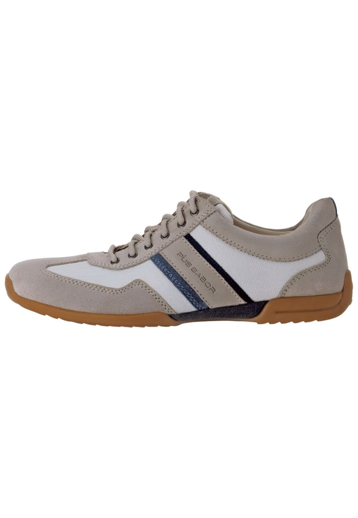 Pius Gabor Sneaker Leder/Textil Hellgrau