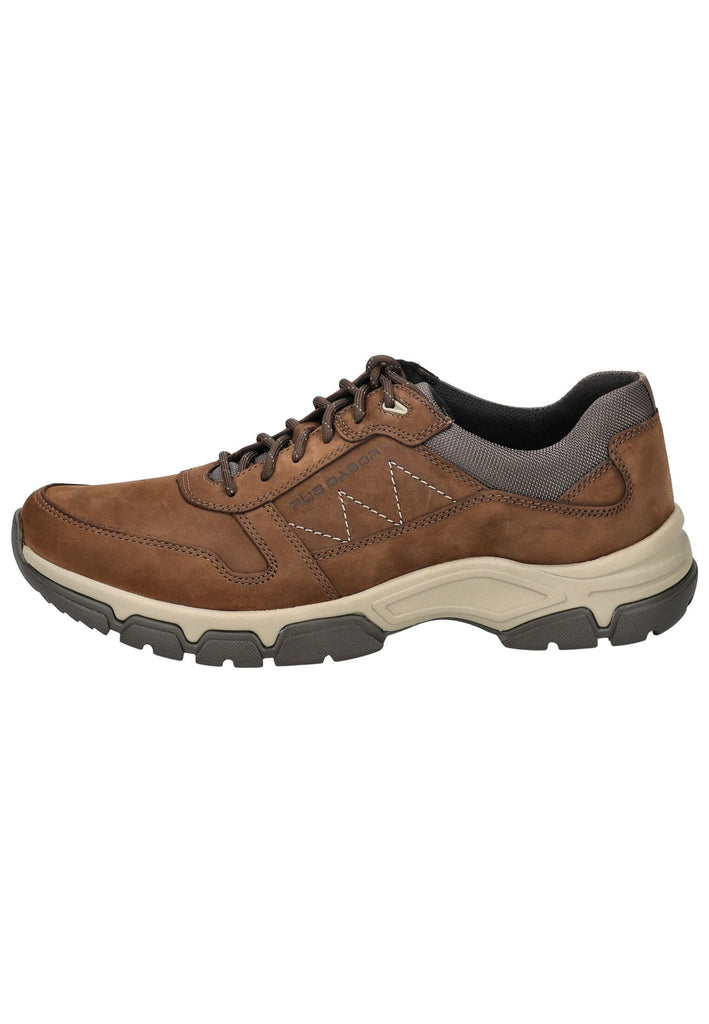 Pius Gabor Sneaker Nubukleder/Textil Espresso