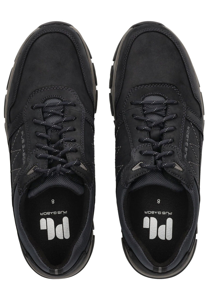 Pius Gabor Sneaker Nubukleder/Textil Nachtblau