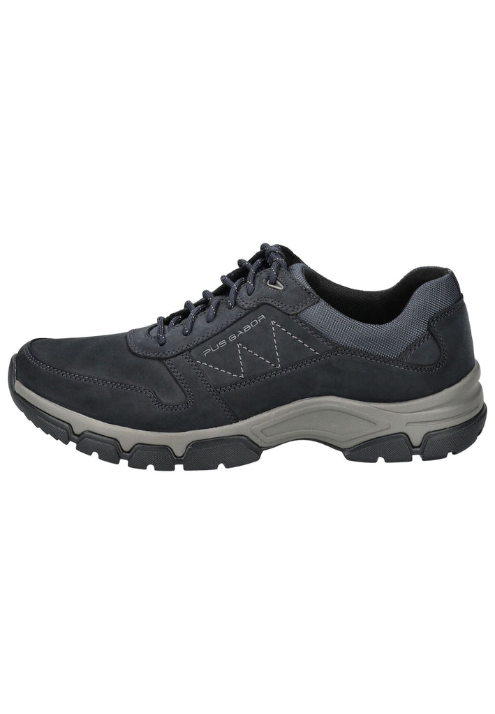 Pius Gabor Sneaker Nubukleder/Textil Nachtblau