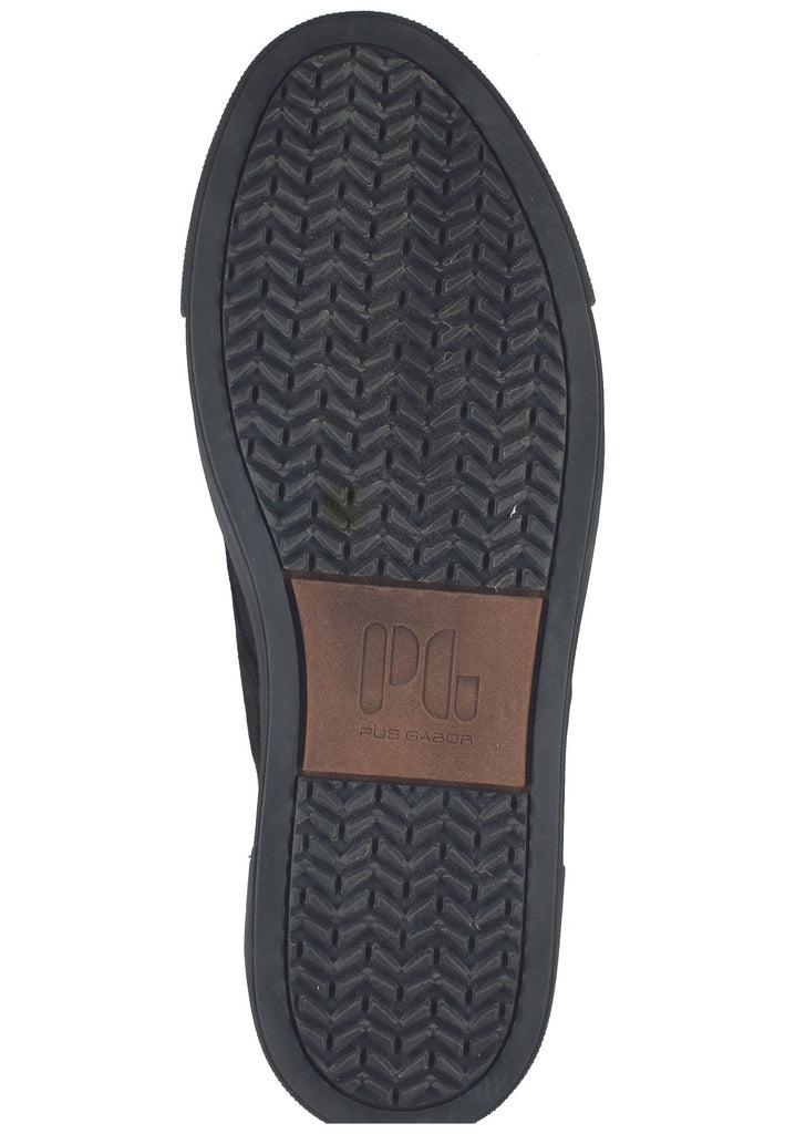 Pius Gabor Sneaker Veloursleder Ebony
