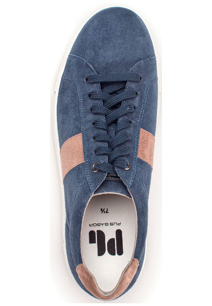 Pius Gabor Sneaker Veloursleder Sky