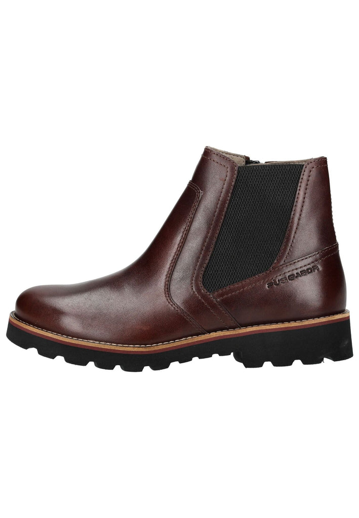 Pius Gabor Stiefelette Glattleder Mahagony