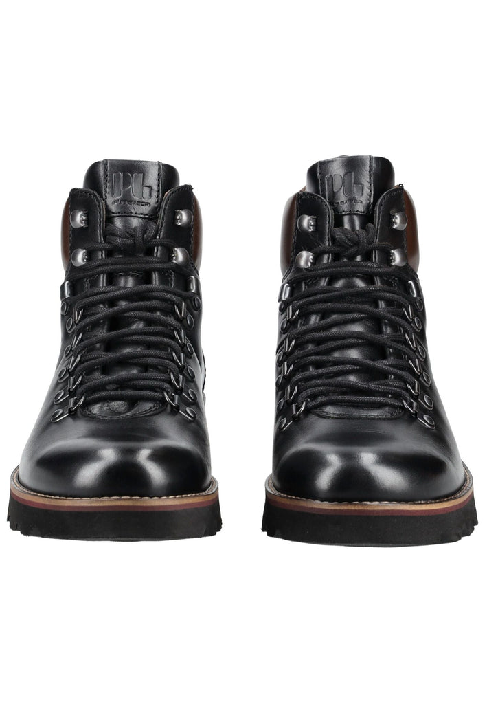 Pius Gabor Stiefelette Glattleder Schwarz/Braun Warmfutter