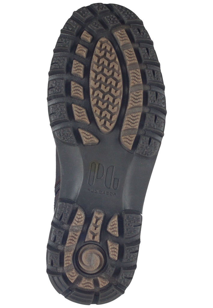 Pius Gabor Stiefelette Leder Mocca Warmfutter