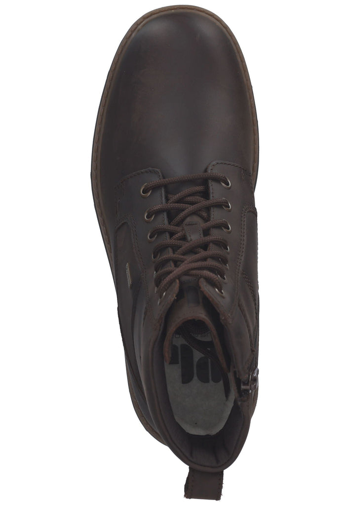 Pius Gabor Stiefelette Leder Mocca Warmfutter