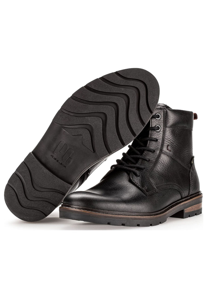 Pius Gabor Stiefelette Leder Schwarz