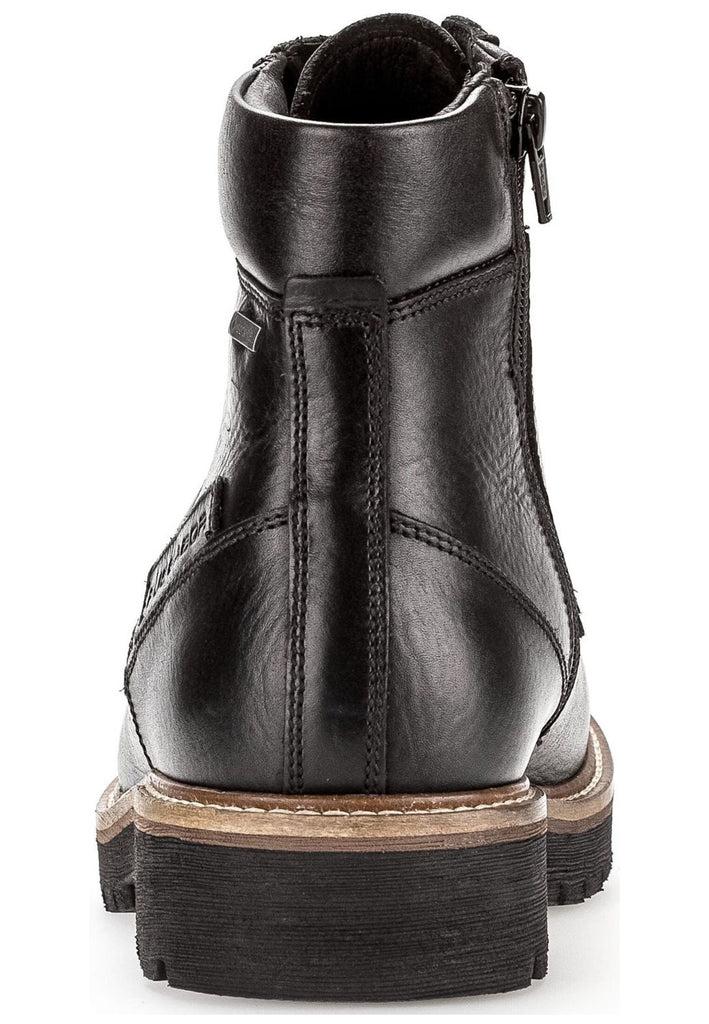 Pius Gabor Stiefelette Leder Schwarz Warmfutter