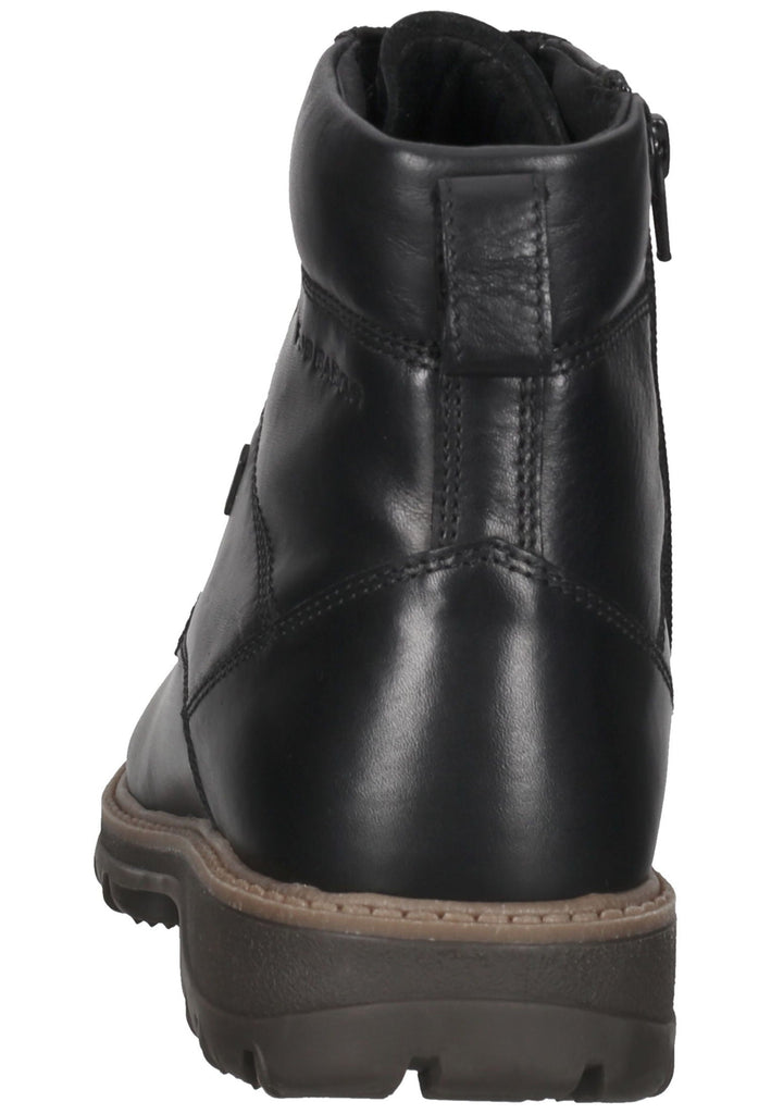 Pius Gabor Stiefelette Leder Schwarz Warmfutter