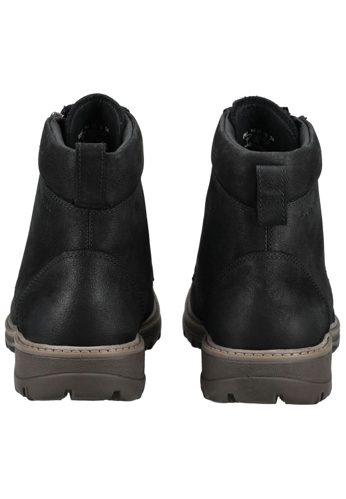 Pius Gabor Stiefelette Nubukleder Schwarz Warmfutter