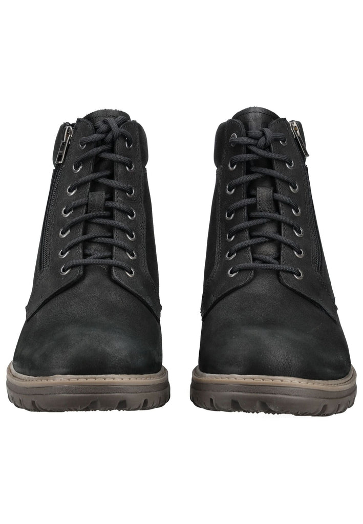 Pius Gabor Stiefelette Nubukleder Schwarz Warmfutter