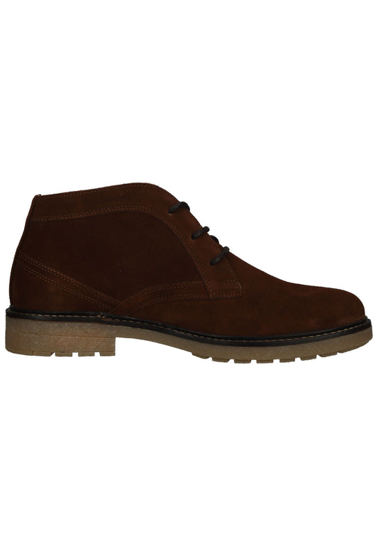 Pius Gabor Stiefelette Veloursleder Mittelbraun