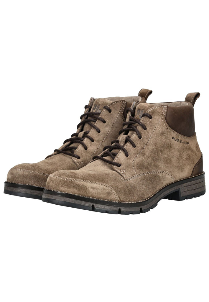 Pius Gabor Stiefelette Veloursleder Mocca