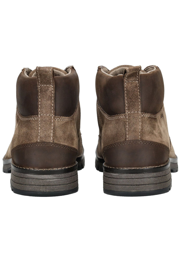 Pius Gabor Stiefelette Veloursleder Mocca