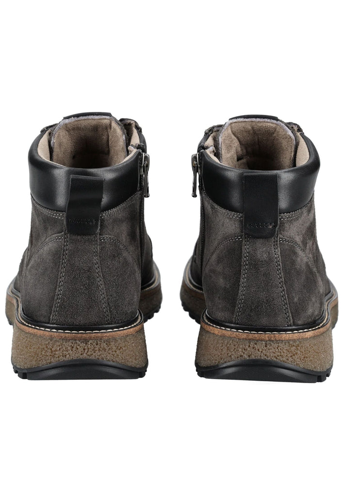 Pius Gabor Stiefelette Veloursleder Schwarz Kombi