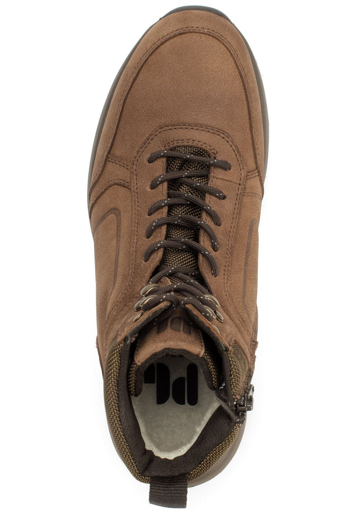 Pius Gabor Wanderschuhe Nubukleder Braun/Grün