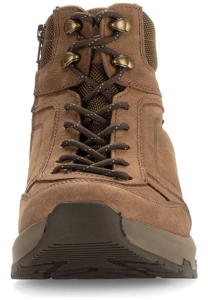 Pius Gabor Wanderschuhe Nubukleder Braun/Grün