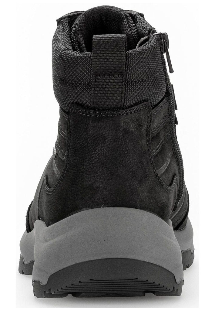 Pius Gabor Wanderschuhe Nubukleder Schwarz