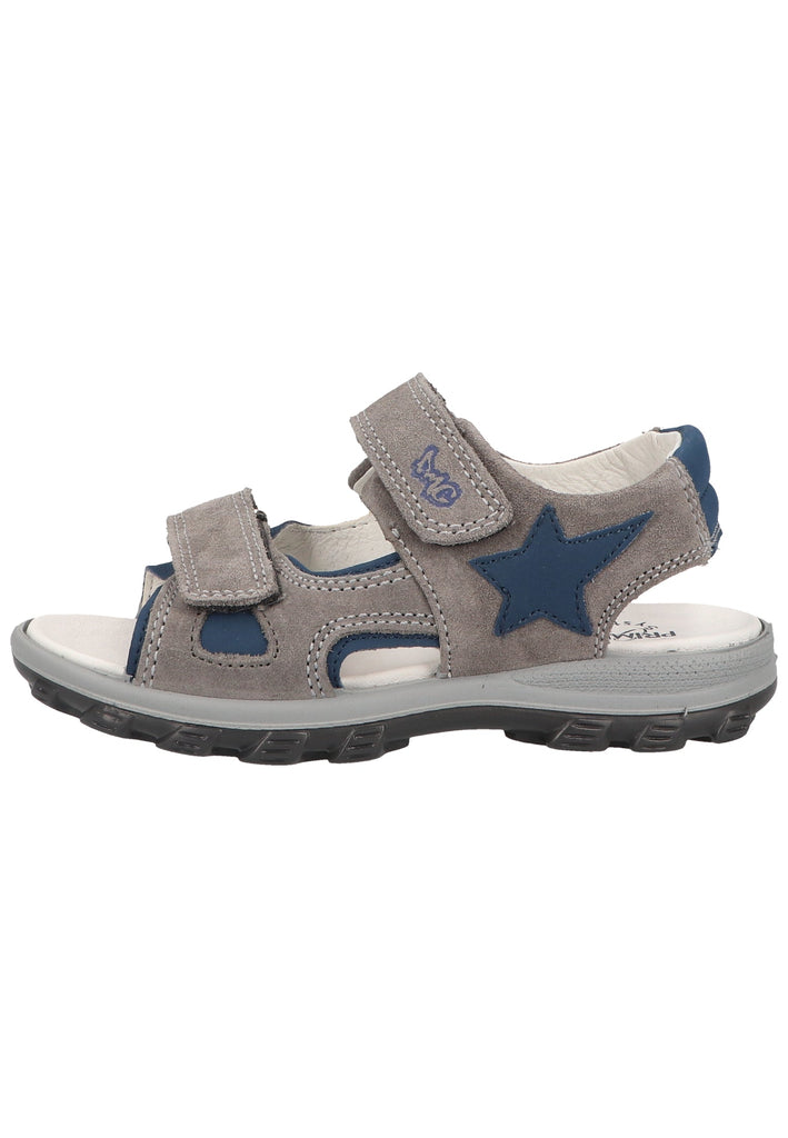 Primigi Sandalen Leder Grau/Blau