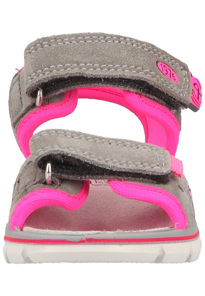 Primigi Sandalen Leder Grau/Pink