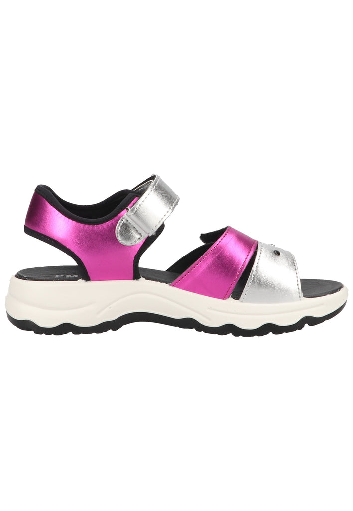 Primigi Sandalen Leder Schwarz/Pink