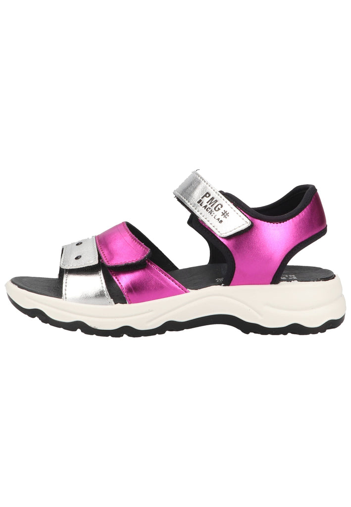 Primigi Sandalen Leder Schwarz/Pink