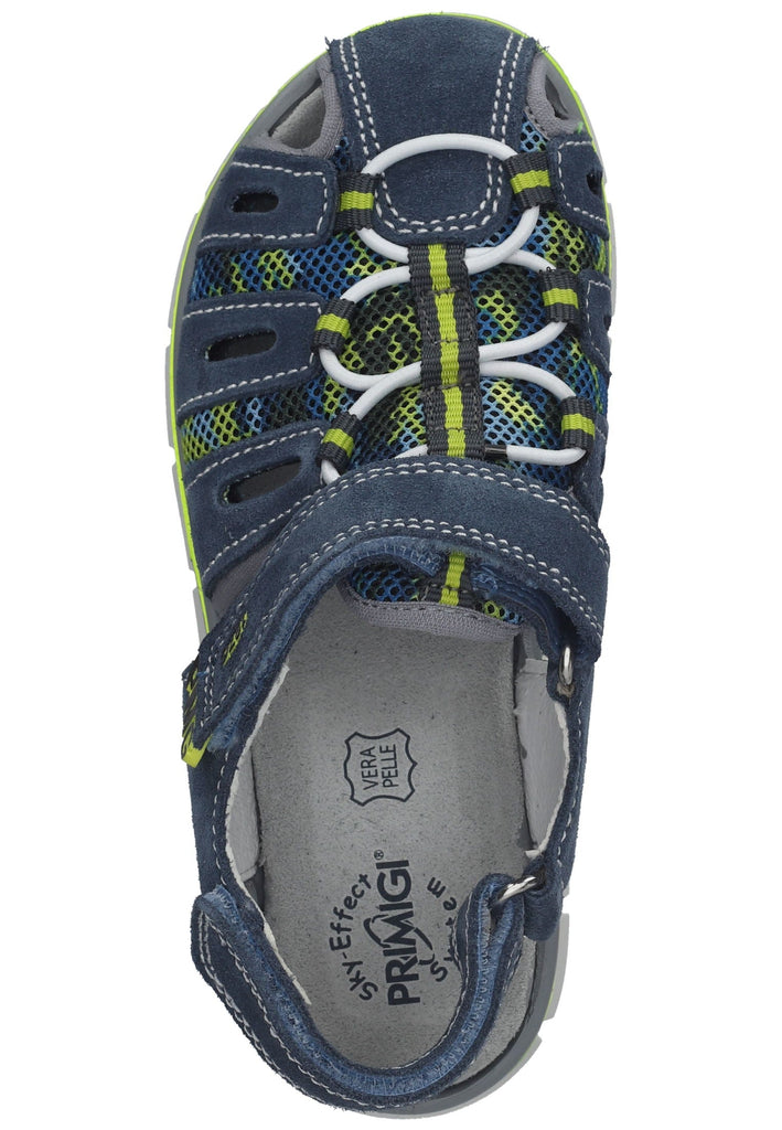 Primigi Sandalen Leder/Textil Blau/Grau