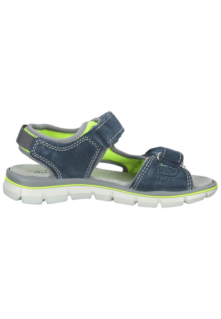 Primigi Sandalen Leder/Textil Blau/Grau