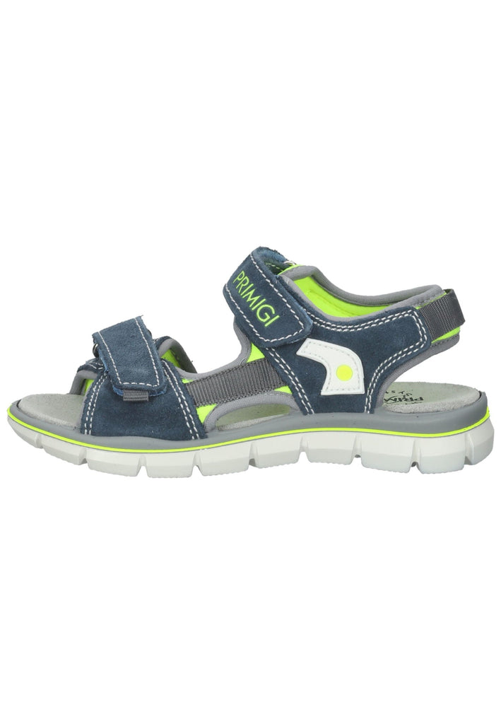 Primigi Sandalen Leder/Textil Blau/Grau
