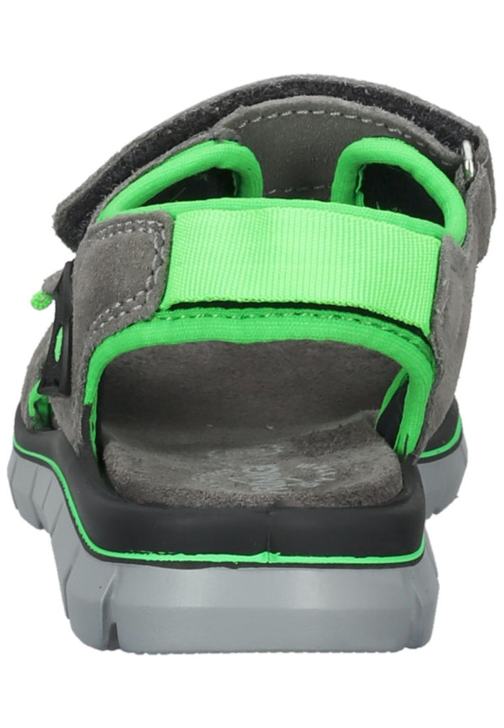Primigi Sandalen Leder/Textil Grau/Grün