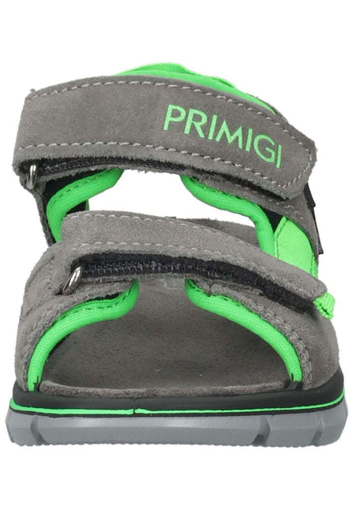 Primigi Sandalen Leder/Textil Grau/Grün