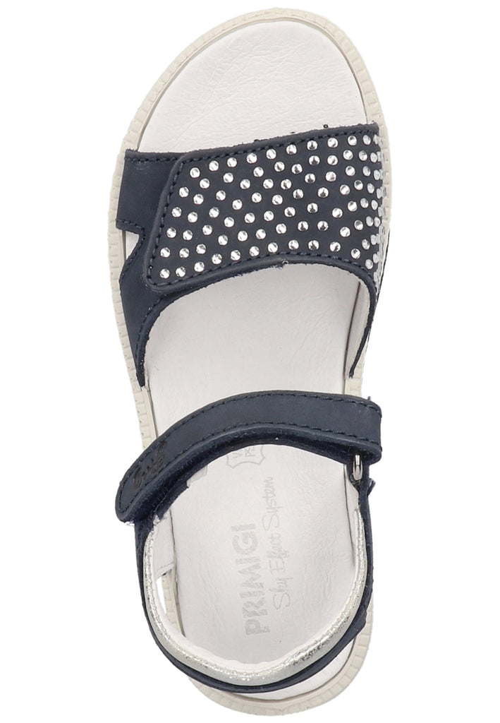Primigi Sandalen Nubukleder Blau/Weiß