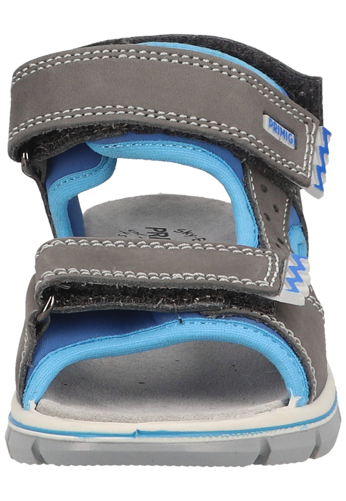 Primigi Sandalen Nubukleder Grau/Blau