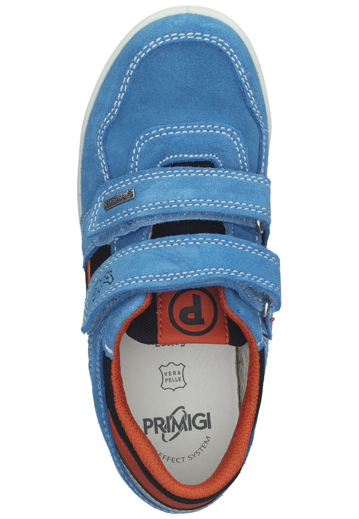 Primigi Sneaker Leder Blau/Schwarz