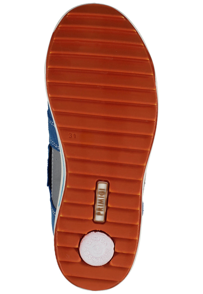 Primigi Sneaker Leder Blau/Schwarz