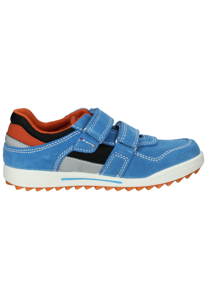 Primigi Sneaker Leder Blau/Schwarz